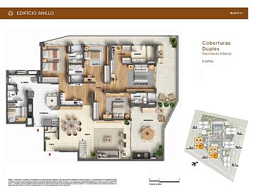 Cobertura Duplex ORO by Ornare | 461 m� de Exclusividade Abs